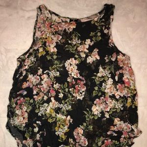Forever 21 Floral Flowy Tank Top